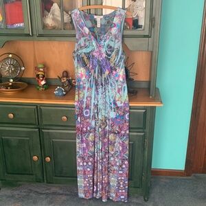 Style & Co. Multicolor Floral Maxi Dress